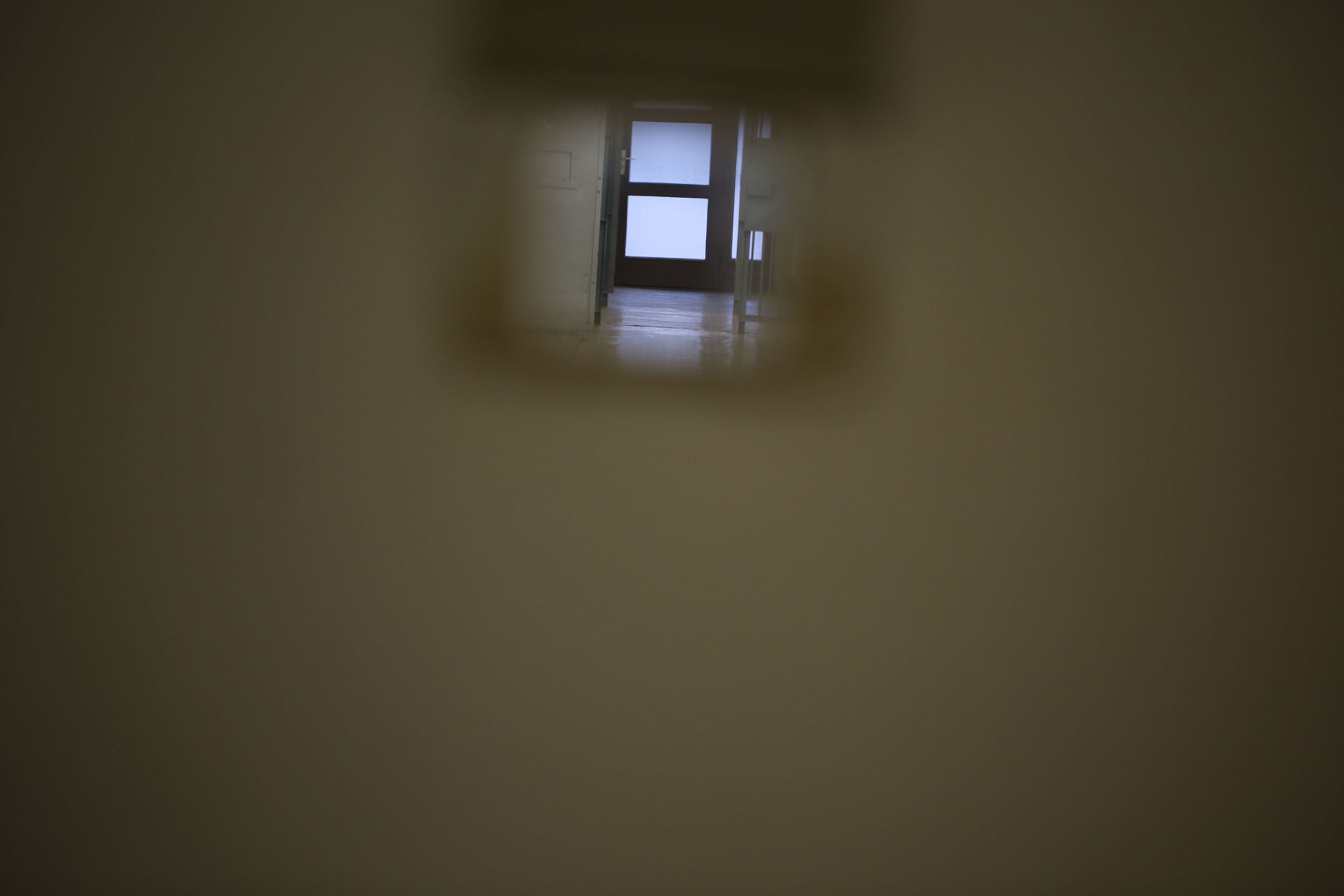 Aufnahmen vom 25.12.2012 des Raums 11 im Erdgeschoss des Nordflügels der zentralen Untersuchungshaftanstalt des Ministerium für Staatssicherheit der Deutschen Demokratischen Republik in Berlin-Hohenschönhausen, Foto 1904