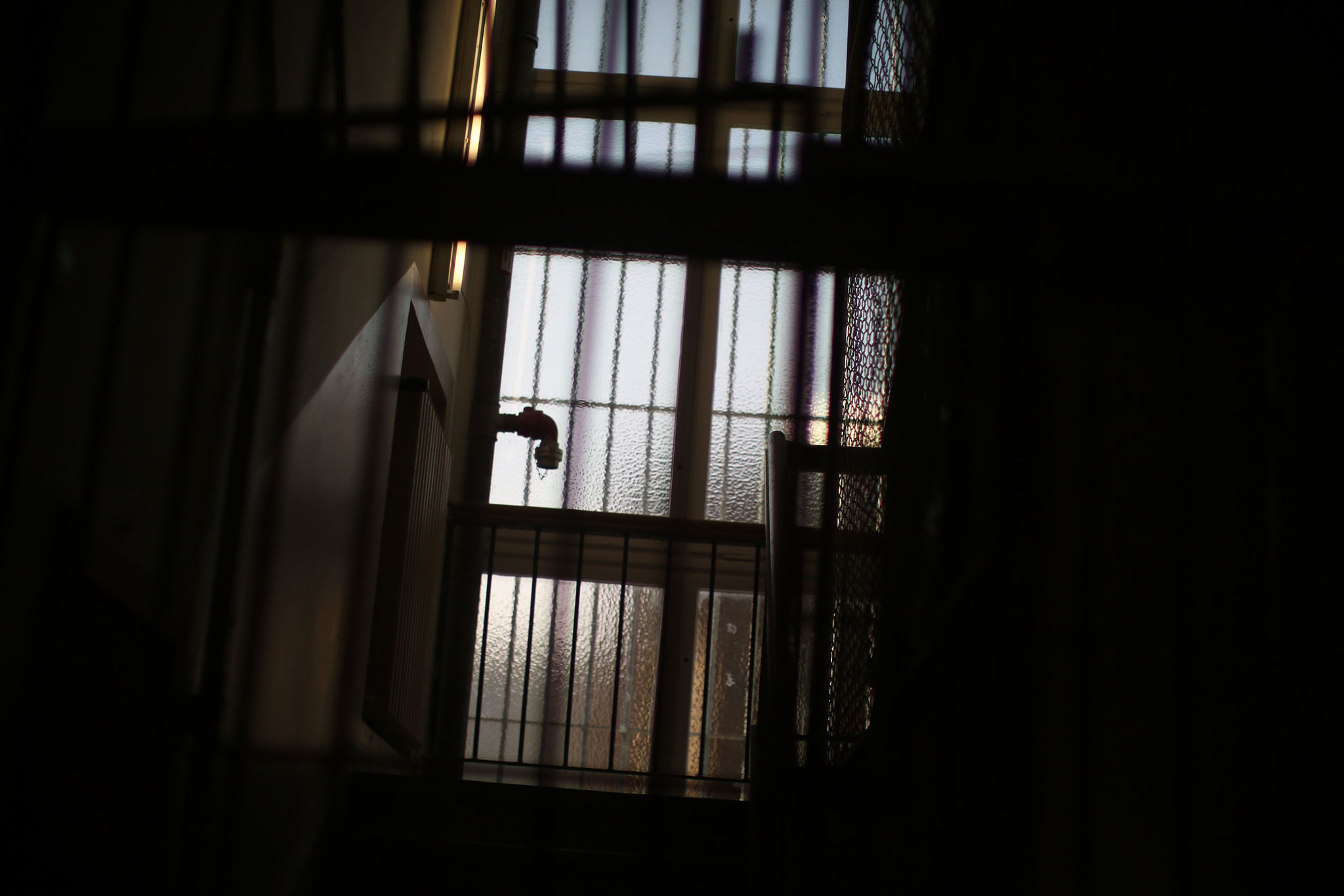 Aufnahmen vom 29.4.2012 des Raums 11 im Erdgeschoss des Nordflügels der zentralen Untersuchungshaftanstalt des Ministerium für Staatssicherheit der Deutschen Demokratischen Republik in Berlin-Hohenschönhausen, Foto 814