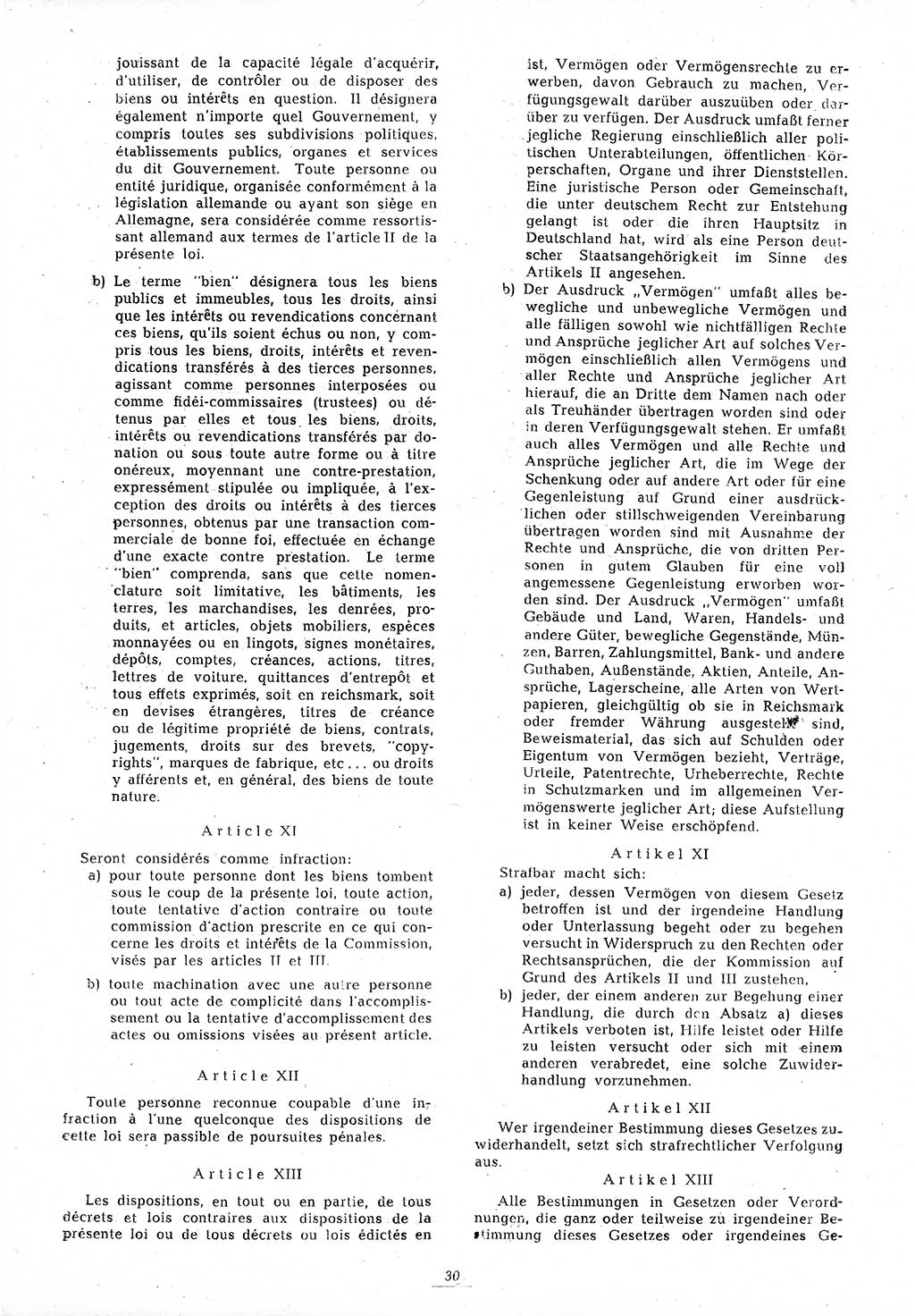 Amtsblatt des Kontrollrats (ABlKR) in Deutschland 1945, Seite 30/2 (ABlKR Dtl. 1945, S. 30/2)
