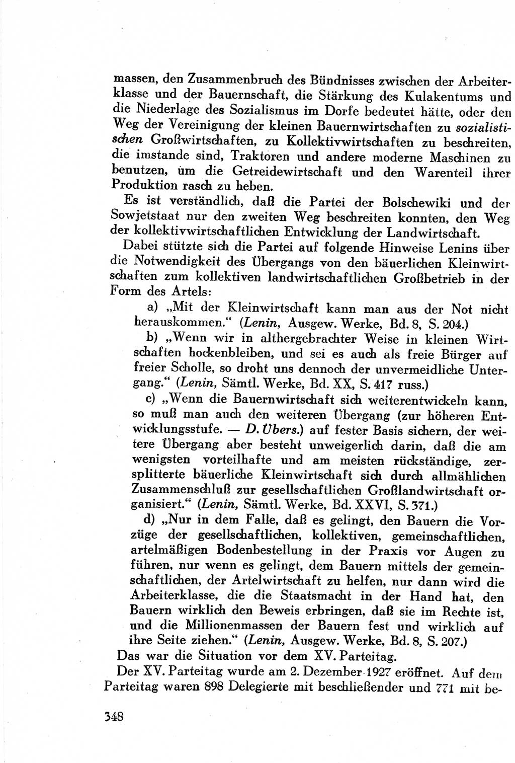 Geschichte der Kommunistischen Partei der Sowjetunion (KPdSU) [Sowjetische Besatzungszone (SBZ) Deutschlands] 1946, Seite 348 (Gesch. KPdSU SBZ Dtl. 1946, S. 348)