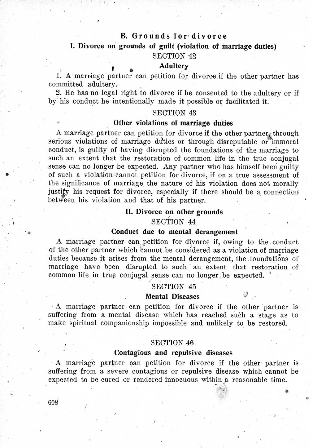 Das Recht der Besatzungsmacht (Deutschland), Proklamationen, Deklerationen, Verordnungen, Gesetze und Bekanntmachungen 1947, Seite 608 (R. Bes. Dtl. 1947, S. 608)