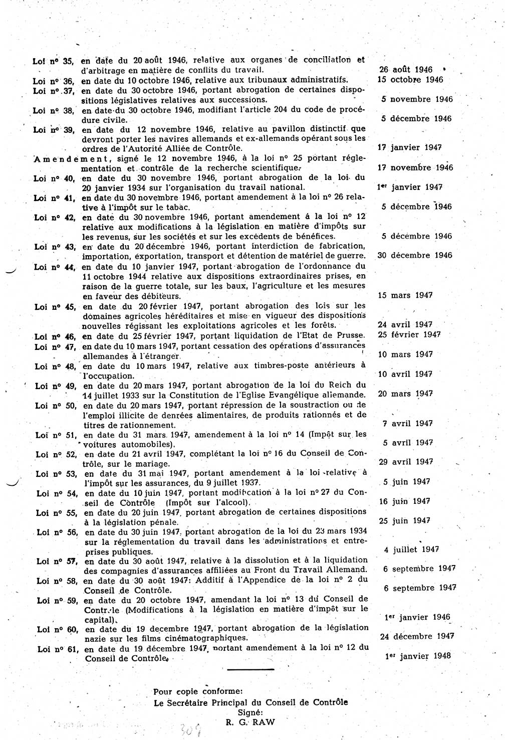 Amtsblatt des Kontrollrats (ABlKR) in Deutschland 1948, Seite 309/2 (ABlKR Dtl. 1948, S. 309/2)