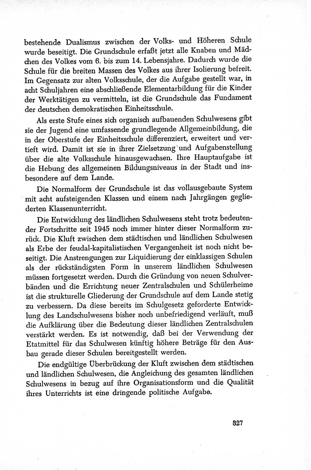 Dokumente der Sozialistischen Einheitspartei Deutschlands (SED) [Sowjetische Besatzungszone (SBZ) Deutschlands/Deutsche Demokratische Republik (DDR)] 1948-1950, Seite 327 (Dok. SED SBZ Dtl. DDR 1948-1950, S. 327)