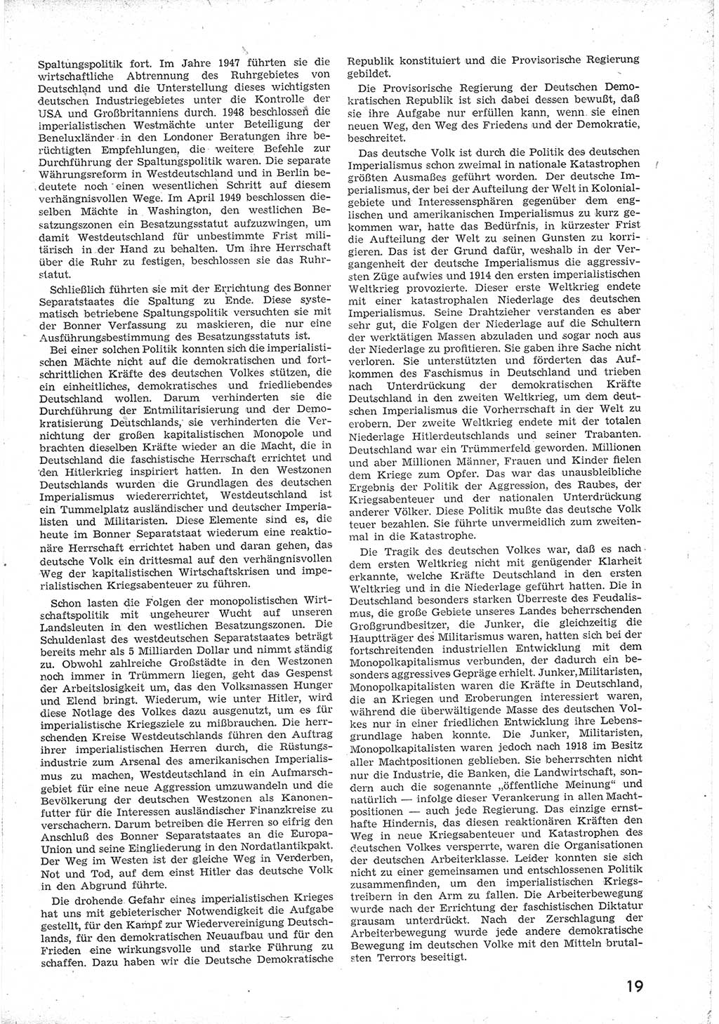 Provisorische Volkskammer (VK) der Deutschen Demokratischen Republik (DDR) 1949-1950, Dokument 31 (Prov. VK DDR 1949-1950, Dok. 31)