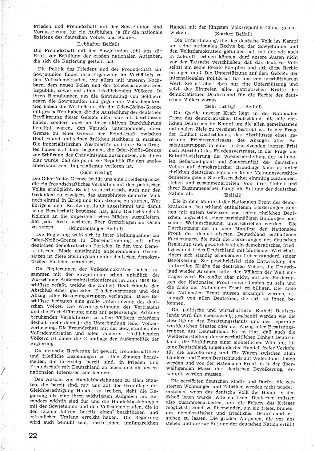 Provisorische Volkskammer (VK) der Deutschen Demokratischen Republik (DDR) 1949-1950, Dokument 34 (Prov. VK DDR 1949-1950, Dok. 34)