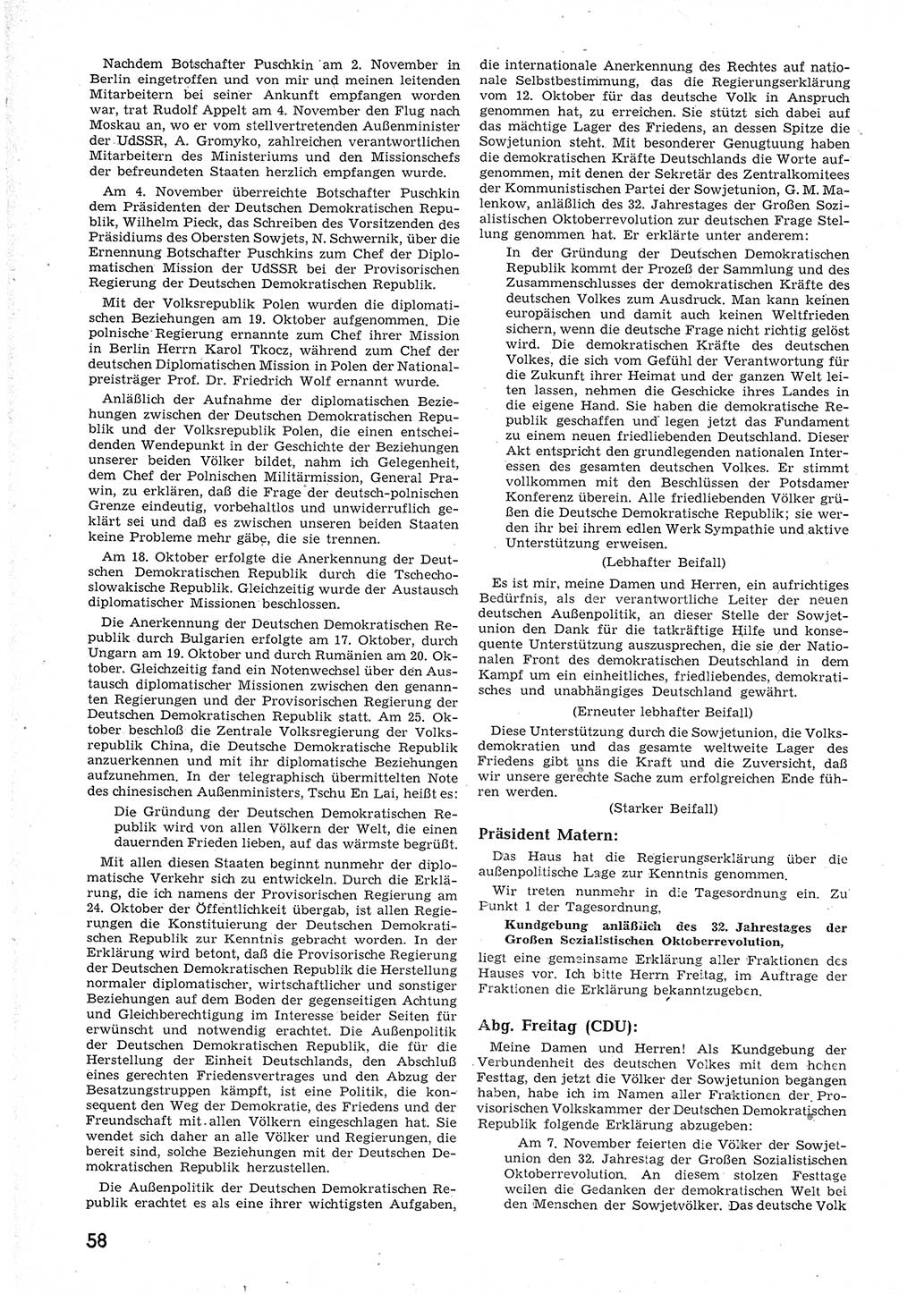 Provisorische Volkskammer (VK) der Deutschen Demokratischen Republik (DDR) 1949-1950, Dokument 70 (Prov. VK DDR 1949-1950, Dok. 70)