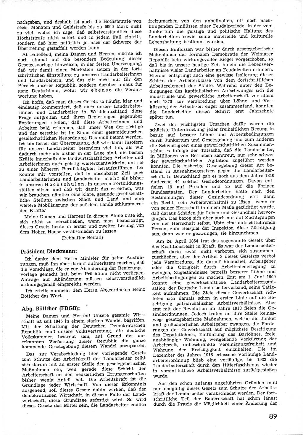Provisorische Volkskammer (VK) der Deutschen Demokratischen Republik (DDR) 1949-1950, Dokument 101 (Prov. VK DDR 1949-1950, Dok. 101)