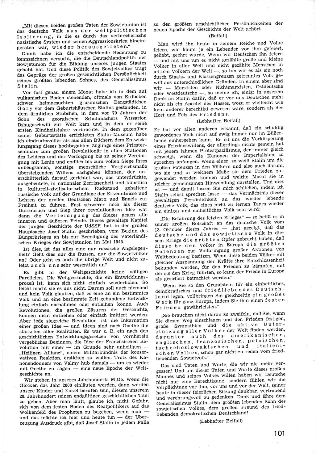 Provisorische Volkskammer (VK) der Deutschen Demokratischen Republik (DDR) 1949-1950, Dokument 113 (Prov. VK DDR 1949-1950, Dok. 113)