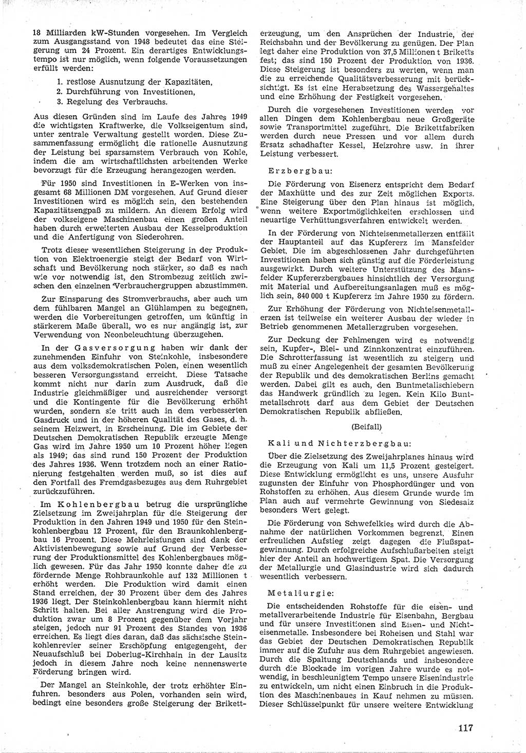 Provisorische Volkskammer (VK) der Deutschen Demokratischen Republik (DDR) 1949-1950, Dokument 129 (Prov. VK DDR 1949-1950, Dok. 129)