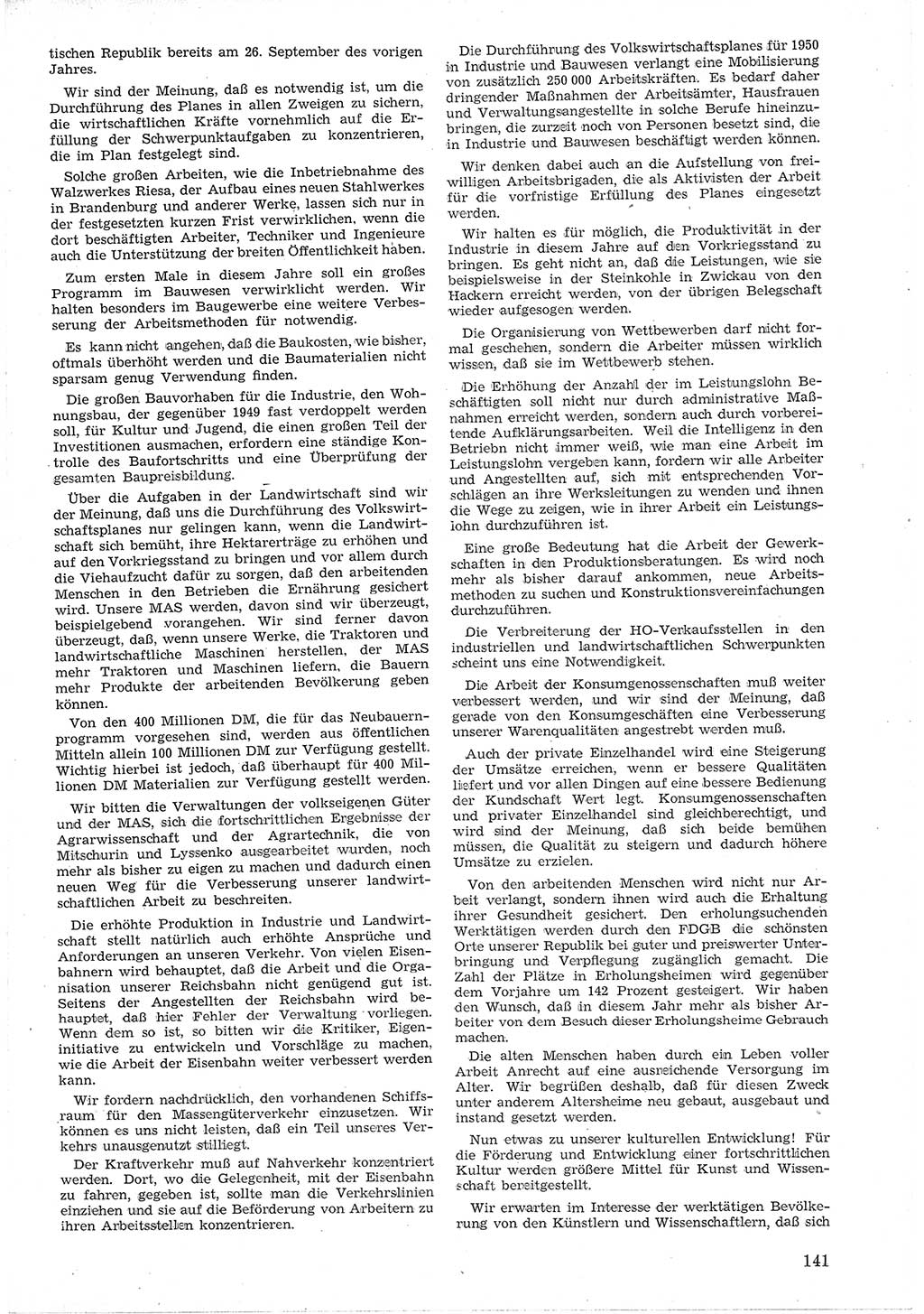 Provisorische Volkskammer (VK) der Deutschen Demokratischen Republik (DDR) 1949-1950, Dokument 153 (Prov. VK DDR 1949-1950, Dok. 153)
