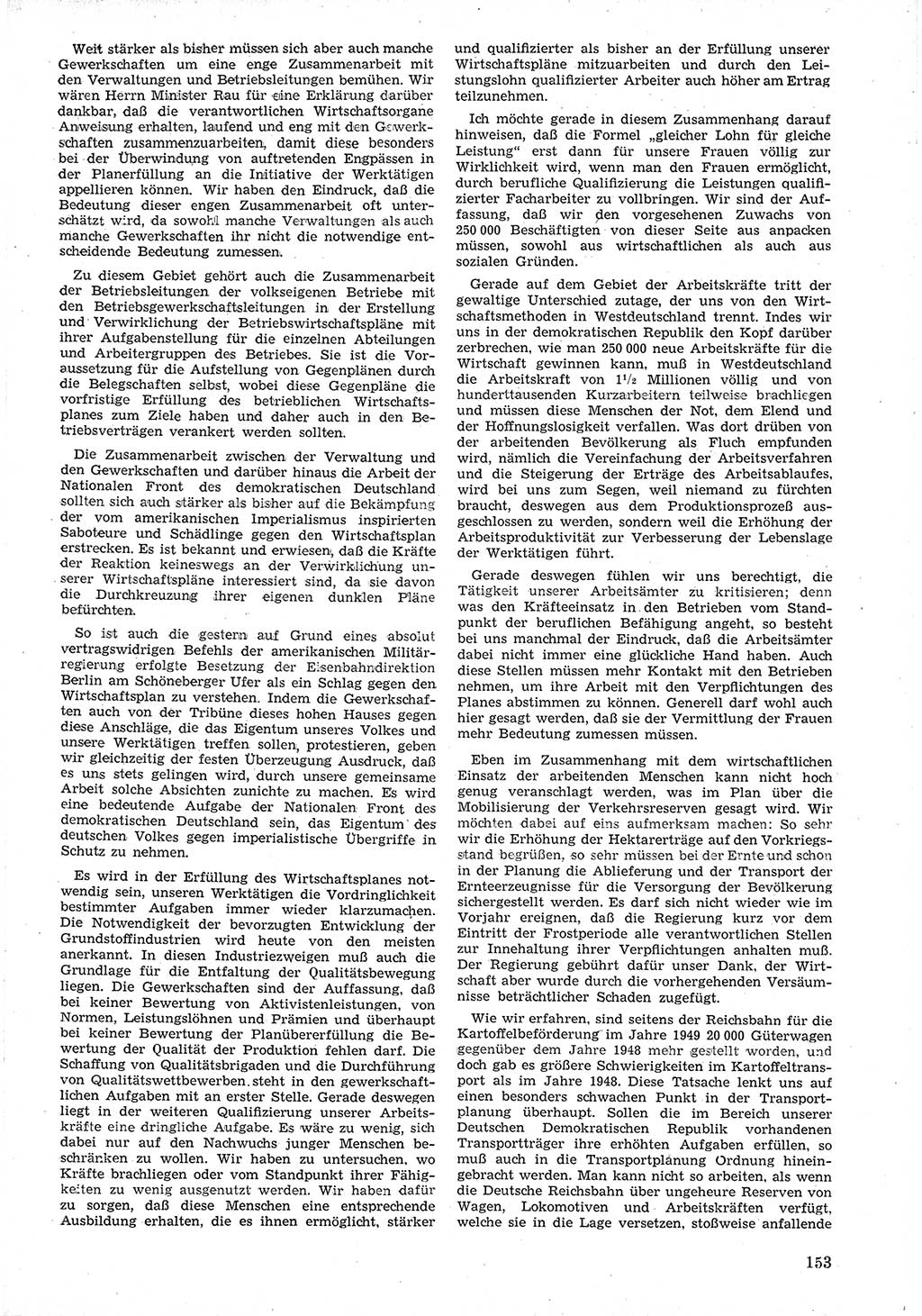 Provisorische Volkskammer (VK) der Deutschen Demokratischen Republik (DDR) 1949-1950, Dokument 165 (Prov. VK DDR 1949-1950, Dok. 165)