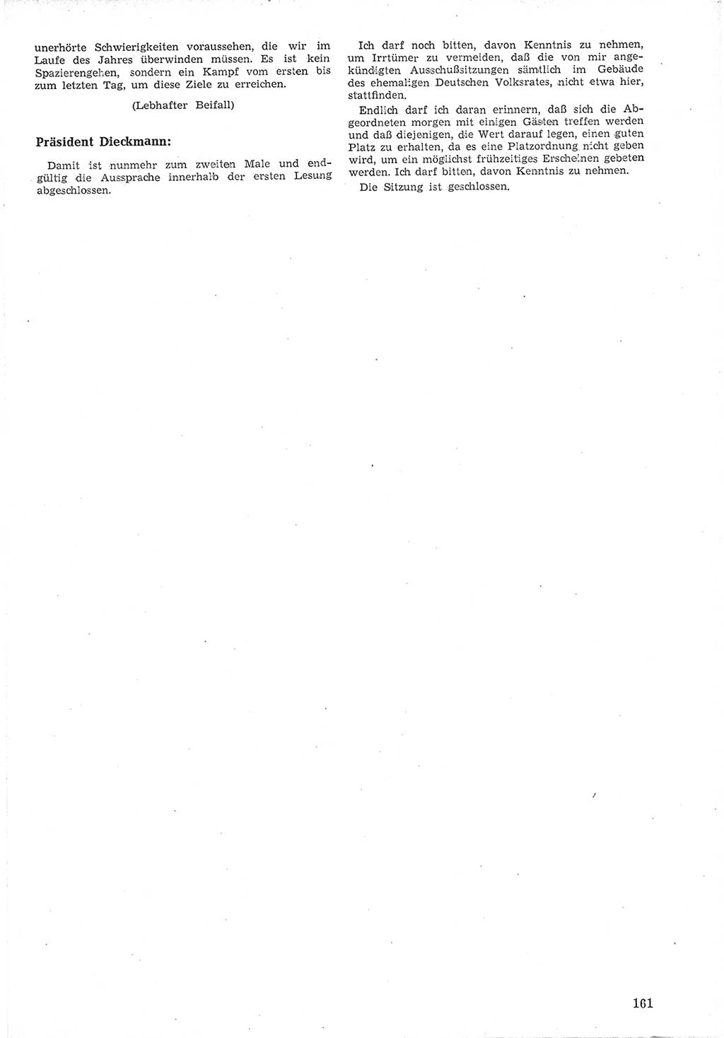 Provisorische Volkskammer (VK) der Deutschen Demokratischen Republik (DDR) 1949-1950, Dokument 173 (Prov. VK DDR 1949-1950, Dok. 173)