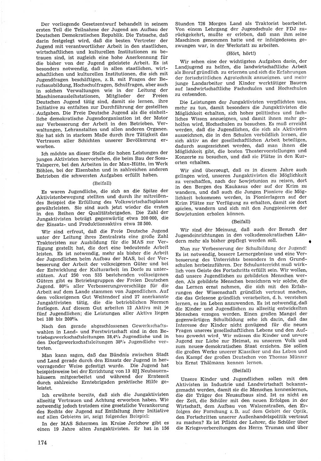 Provisorische Volkskammer (VK) der Deutschen Demokratischen Republik (DDR) 1949-1950, Dokument 186 (Prov. VK DDR 1949-1950, Dok. 186)