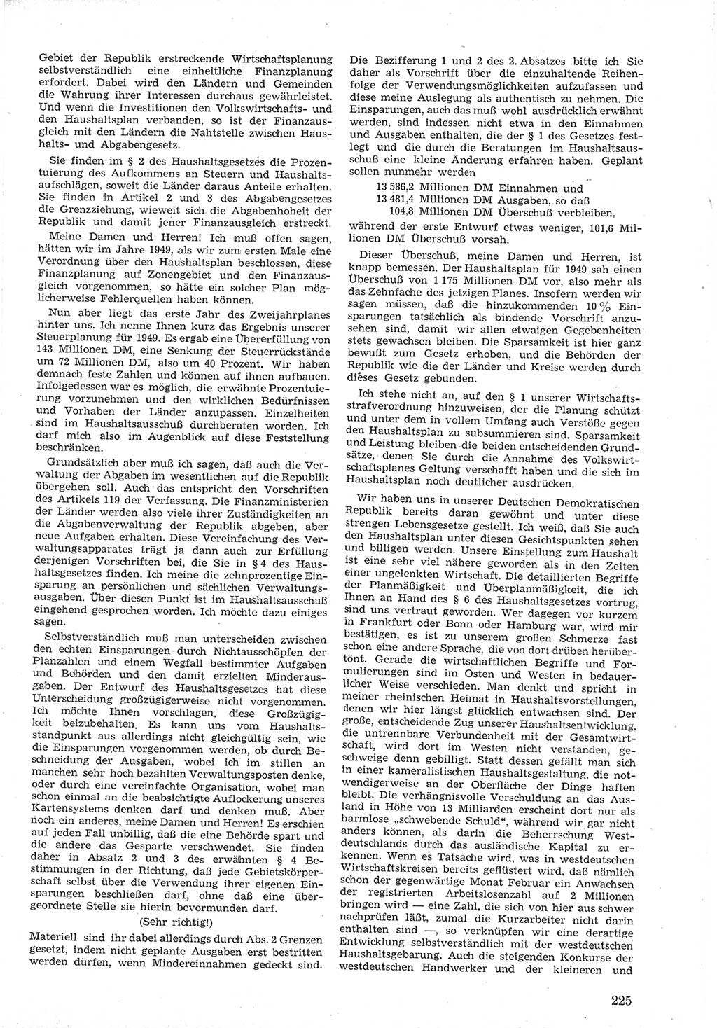 Provisorische Volkskammer (VK) der Deutschen Demokratischen Republik (DDR) 1949-1950, Dokument 239 (Prov. VK DDR 1949-1950, Dok. 239)
