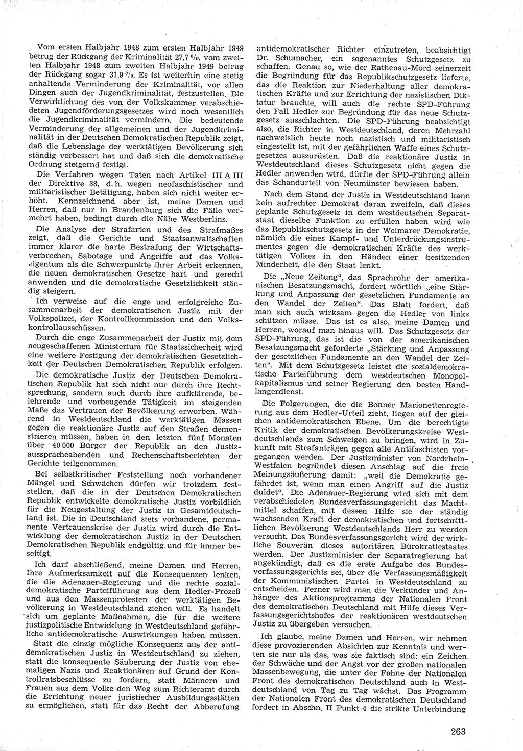 Provisorische Volkskammer (VK) der Deutschen Demokratischen Republik (DDR) 1949-1950, Dokument 277 (Prov. VK DDR 1949-1950, Dok. 277)