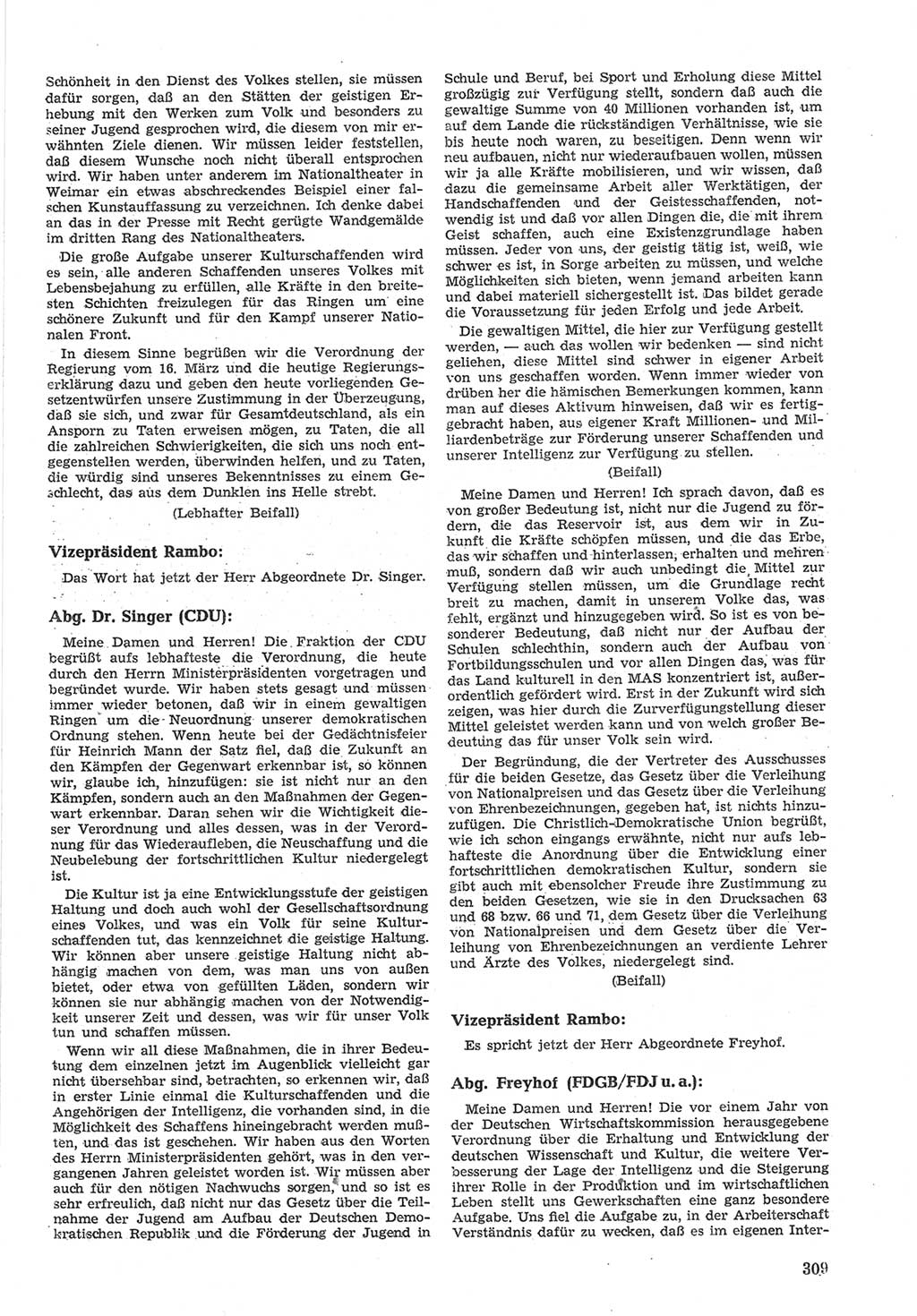 Provisorische Volkskammer (VK) der Deutschen Demokratischen Republik (DDR) 1949-1950, Dokument 323 (Prov. VK DDR 1949-1950, Dok. 323)