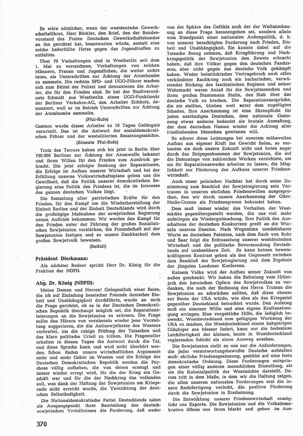 Provisorische Volkskammer (VK) der Deutschen Demokratischen Republik (DDR) 1949-1950, Dokument 388 (Prov. VK DDR 1949-1950, Dok. 388)