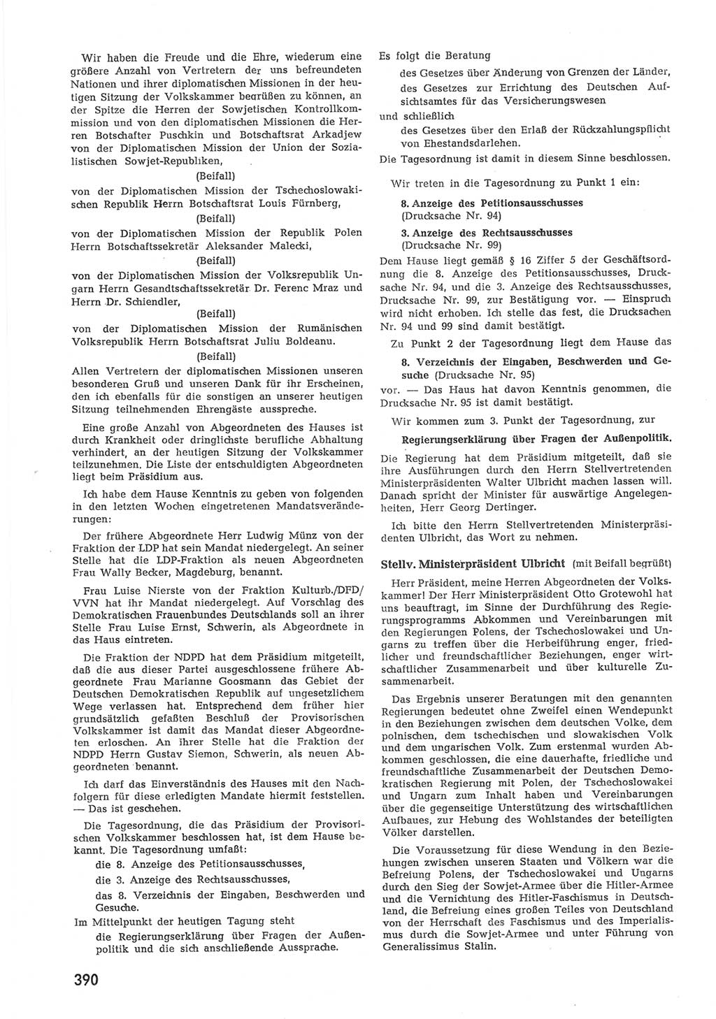 Provisorische Volkskammer (VK) der Deutschen Demokratischen Republik (DDR) 1949-1950, Dokument 408 (Prov. VK DDR 1949-1950, Dok. 408)