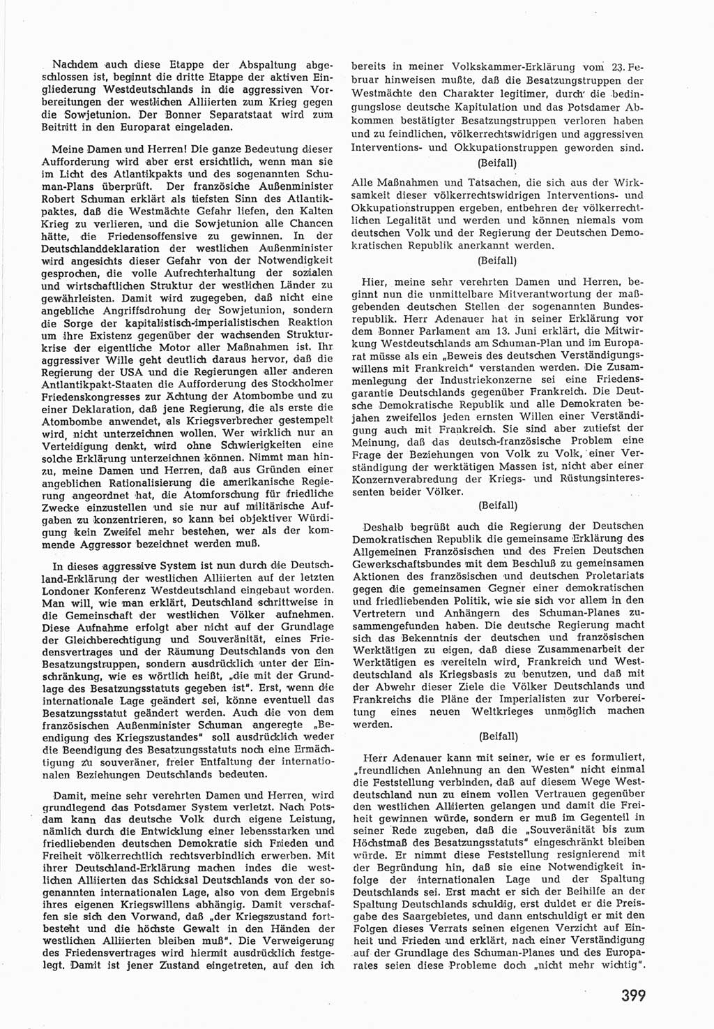 Provisorische Volkskammer (VK) der Deutschen Demokratischen Republik (DDR) 1949-1950, Dokument 417 (Prov. VK DDR 1949-1950, Dok. 417)