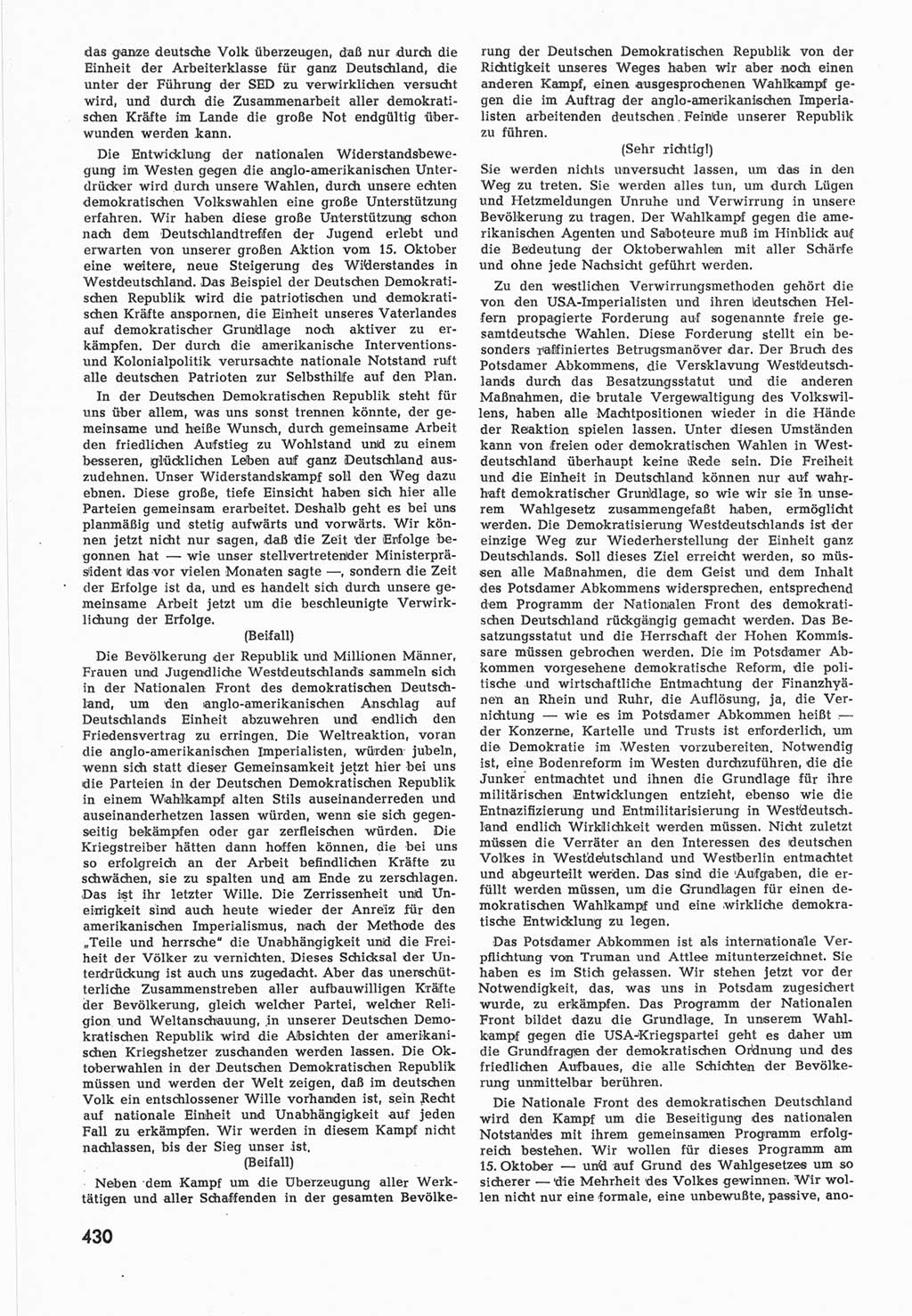 Provisorische Volkskammer (VK) der Deutschen Demokratischen Republik (DDR) 1949-1950, Dokument 448 (Prov. VK DDR 1949-1950, Dok. 448)