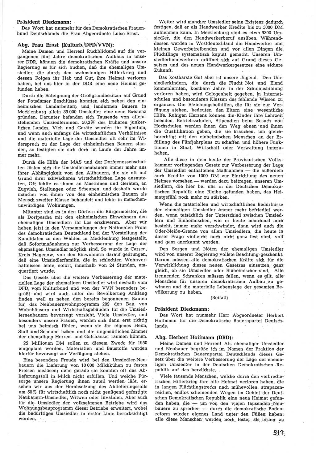 Provisorische Volkskammer (VK) der Deutschen Demokratischen Republik (DDR) 1949-1950, Dokument 529 (Prov. VK DDR 1949-1950, Dok. 529)