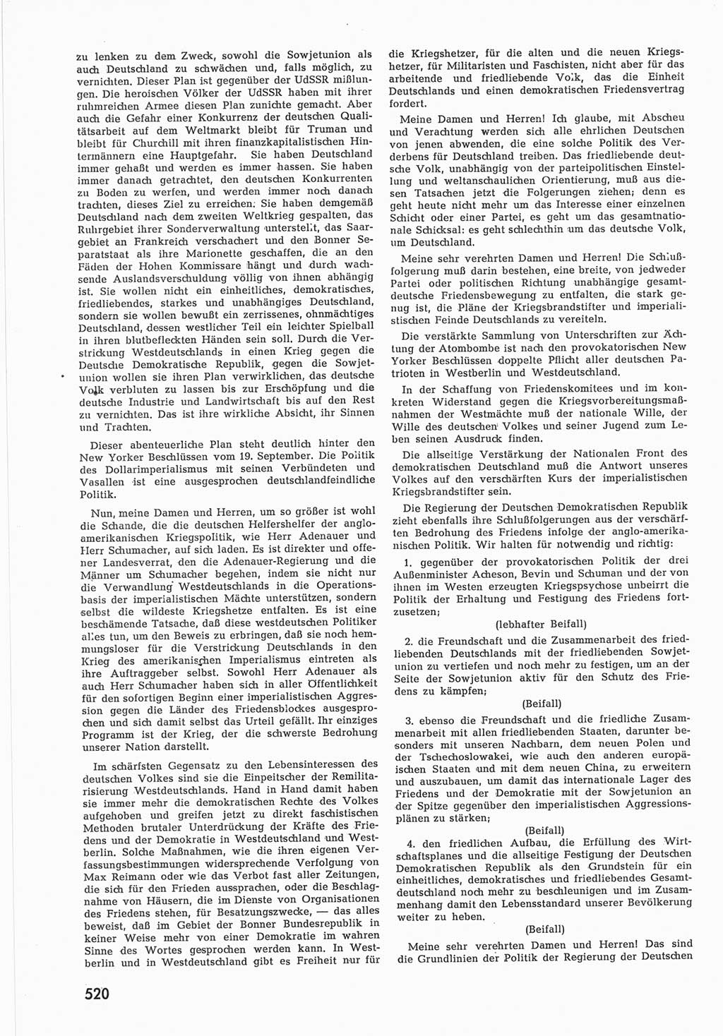 Provisorische Volkskammer (VK) der Deutschen Demokratischen Republik (DDR) 1949-1950, Dokument 538 (Prov. VK DDR 1949-1950, Dok. 538)