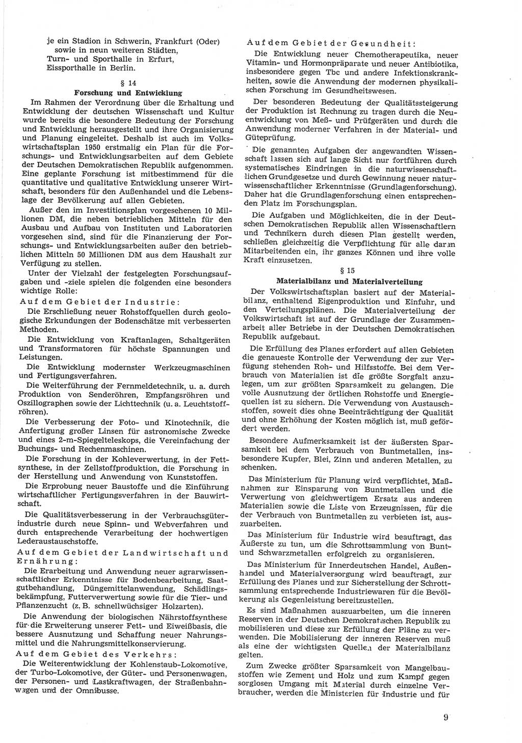 Provisorische Volkskammer (VK) der Deutschen Demokratischen Republik (DDR) 1949-1950, Dokument 609 (Prov. VK DDR 1949-1950, Dok. 609)