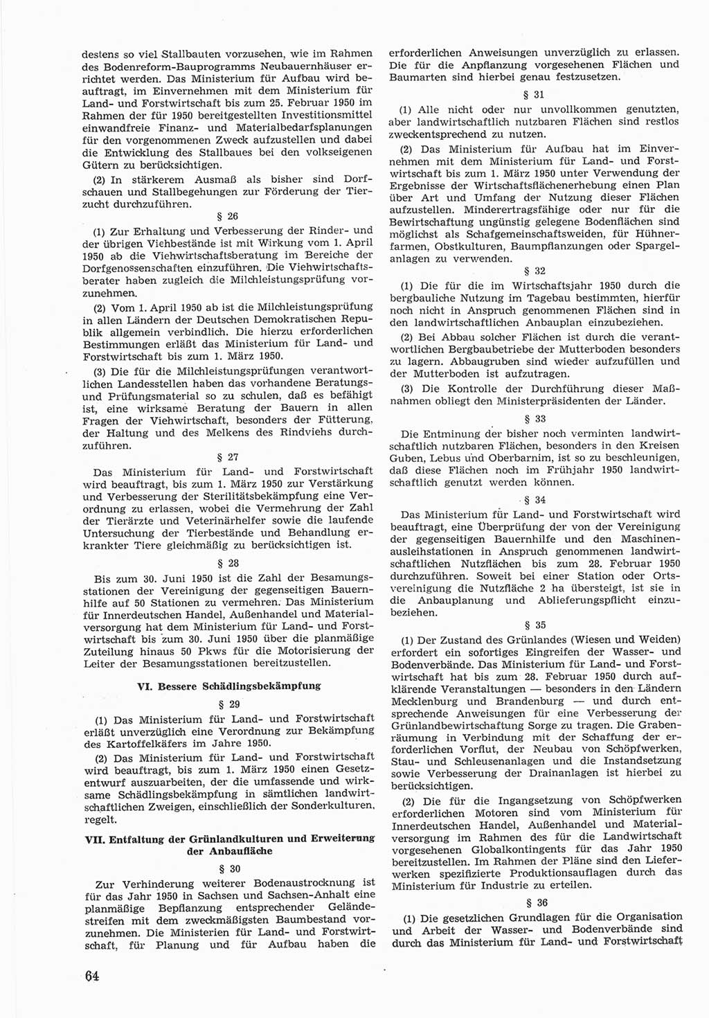 Provisorische Volkskammer (VK) der Deutschen Demokratischen Republik (DDR) 1949-1950, Dokument 664 (Prov. VK DDR 1949-1950, Dok. 664)