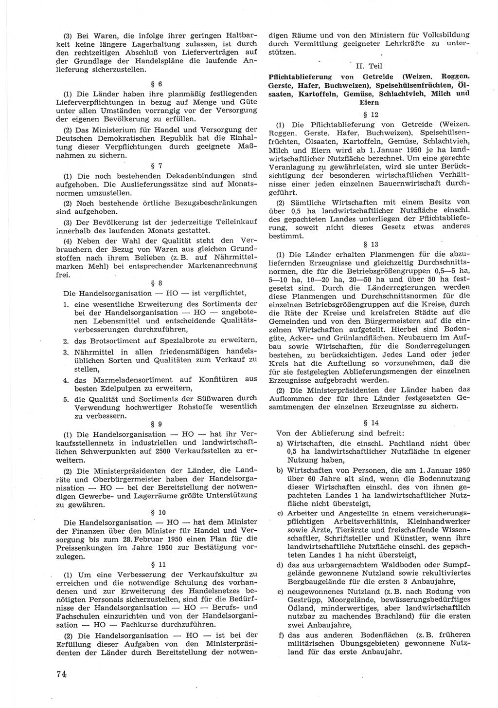 Provisorische Volkskammer (VK) der Deutschen Demokratischen Republik (DDR) 1949-1950, Dokument 674 (Prov. VK DDR 1949-1950, Dok. 674)