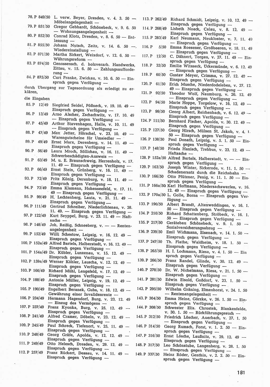 Provisorische Volkskammer (VK) der Deutschen Demokratischen Republik (DDR) 1949-1950, Dokument 783 (Prov. VK DDR 1949-1950, Dok. 783)