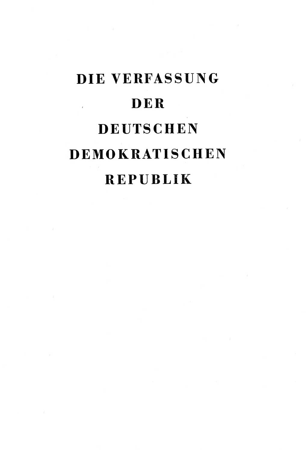 Verfassung der Deutschen Demokratischen Republik (DDR) vom 7. Oktober 1949, Seite 3 (Verf. DDR 1949, S. 3)