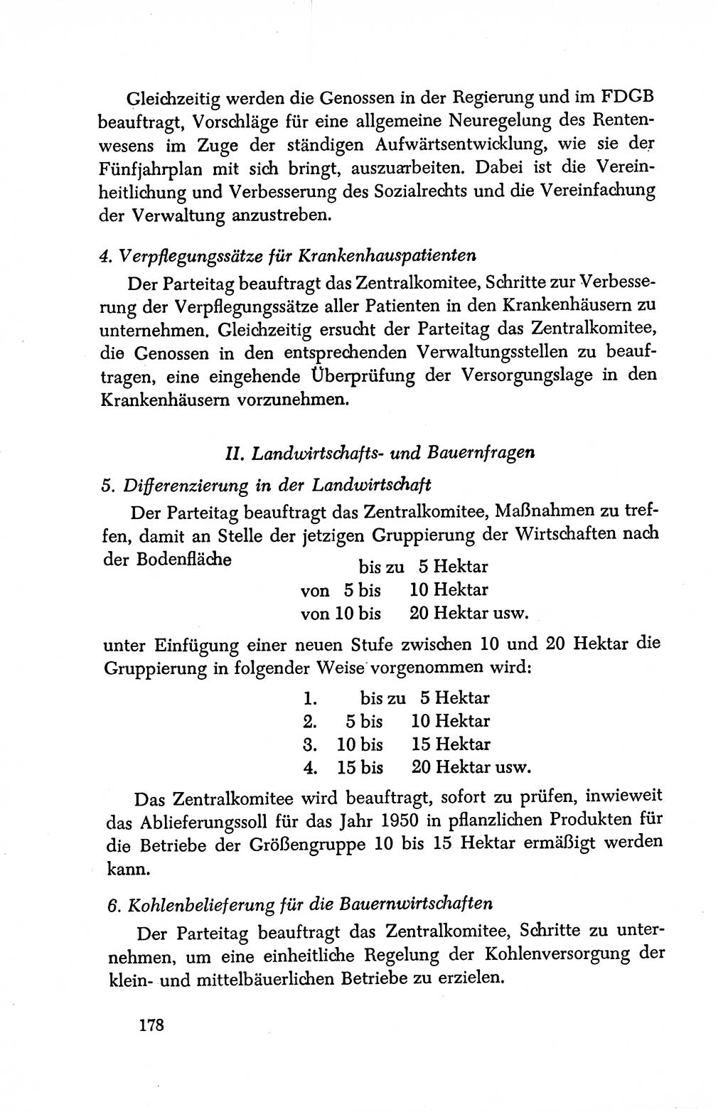 Dokumente der Sozialistischen Einheitspartei Deutschlands (SED) [Deutsche Demokratische Republik (DDR)] 1950-1952, Seite 178 (Dok. SED DDR 1950-1952, S. 178)