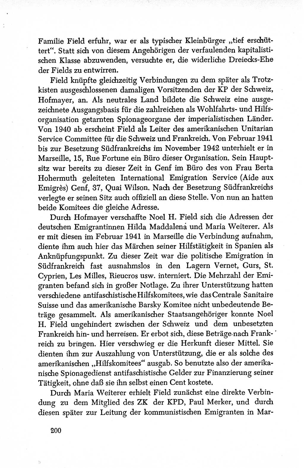 Dokumente der Sozialistischen Einheitspartei Deutschlands (SED) [Deutsche Demokratische Republik (DDR)] 1950-1952, Seite 200 (Dok. SED DDR 1950-1952, S. 200)