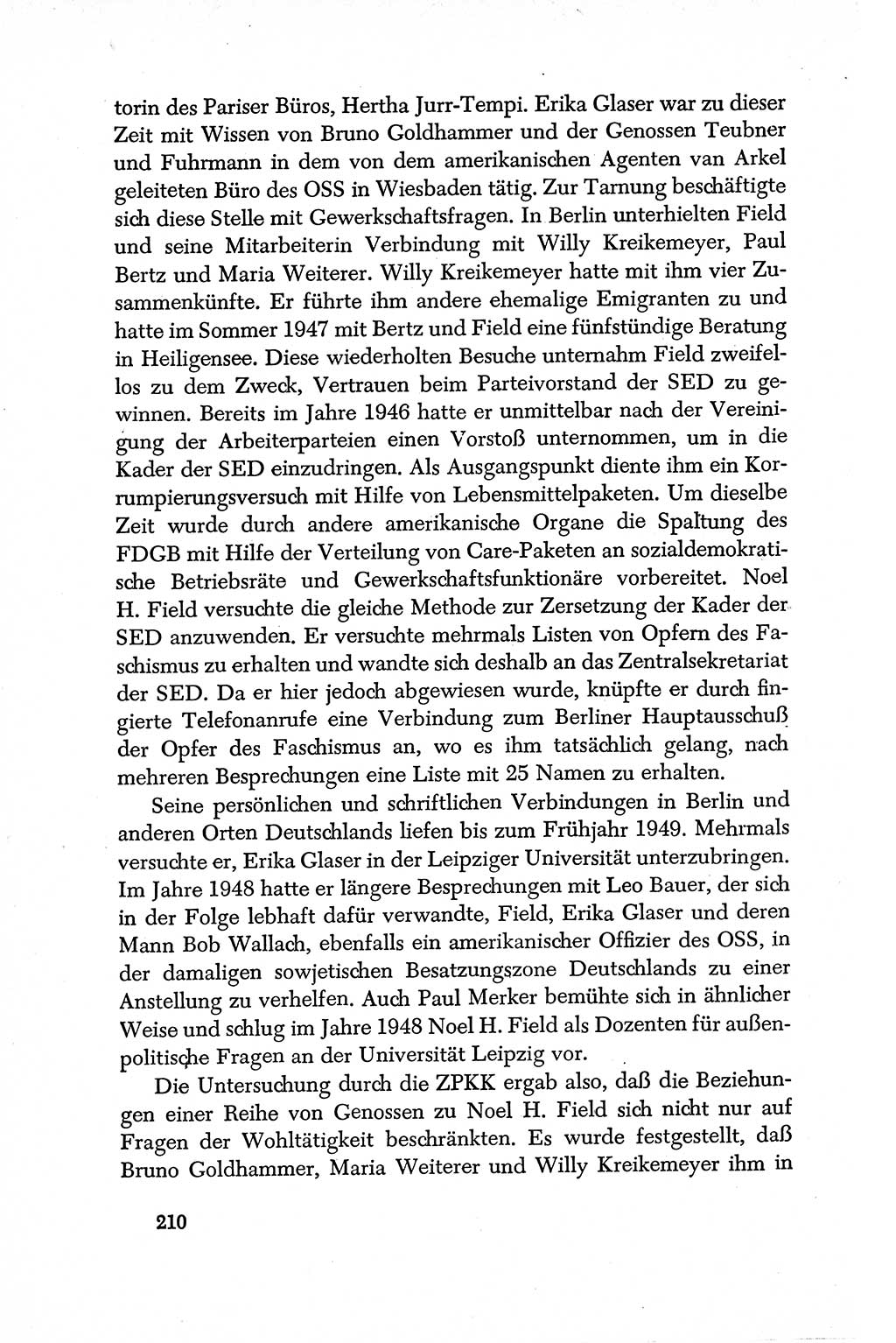 Dokumente der Sozialistischen Einheitspartei Deutschlands (SED) [Deutsche Demokratische Republik (DDR)] 1950-1952, Seite 210 (Dok. SED DDR 1950-1952, S. 210)