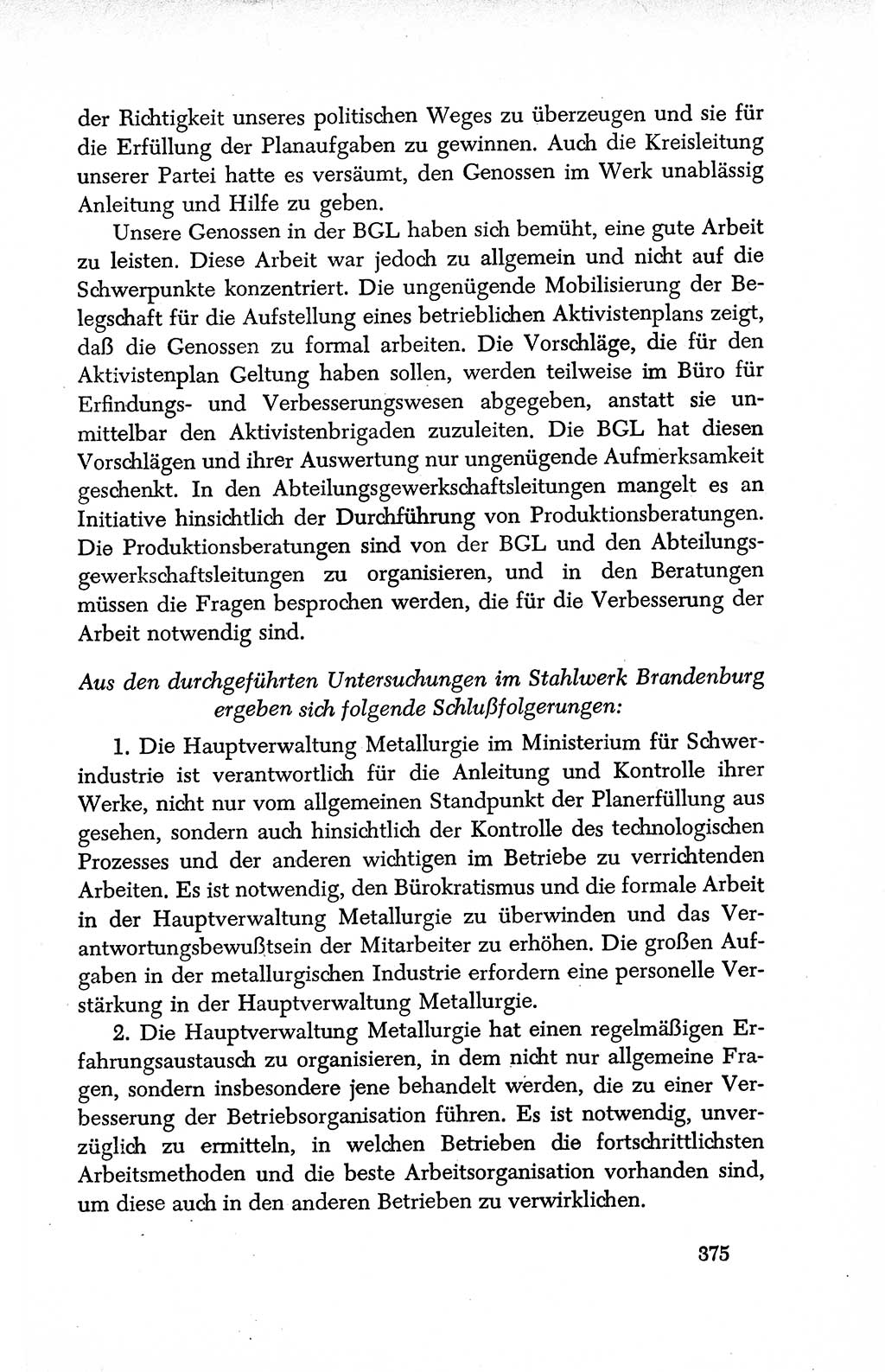 Dokumente der Sozialistischen Einheitspartei Deutschlands (SED) [Deutsche Demokratische Republik (DDR)] 1950-1952, Seite 375 (Dok. SED DDR 1950-1952, S. 375)