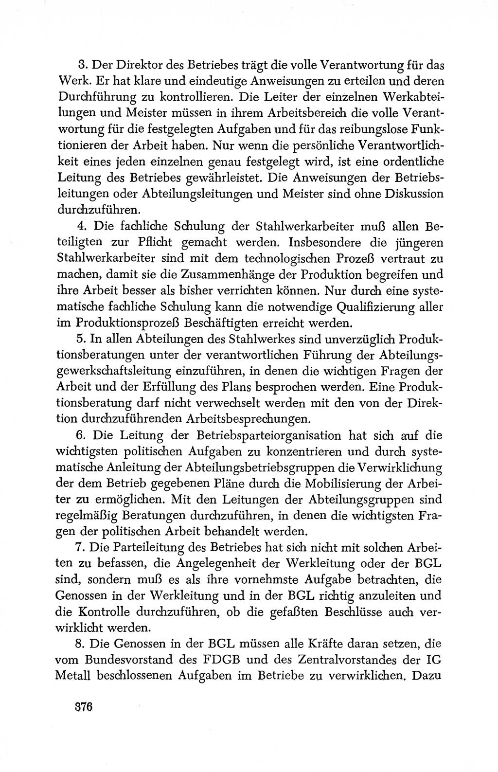 Dokumente der Sozialistischen Einheitspartei Deutschlands (SED) [Deutsche Demokratische Republik (DDR)] 1950-1952, Seite 376 (Dok. SED DDR 1950-1952, S. 376)