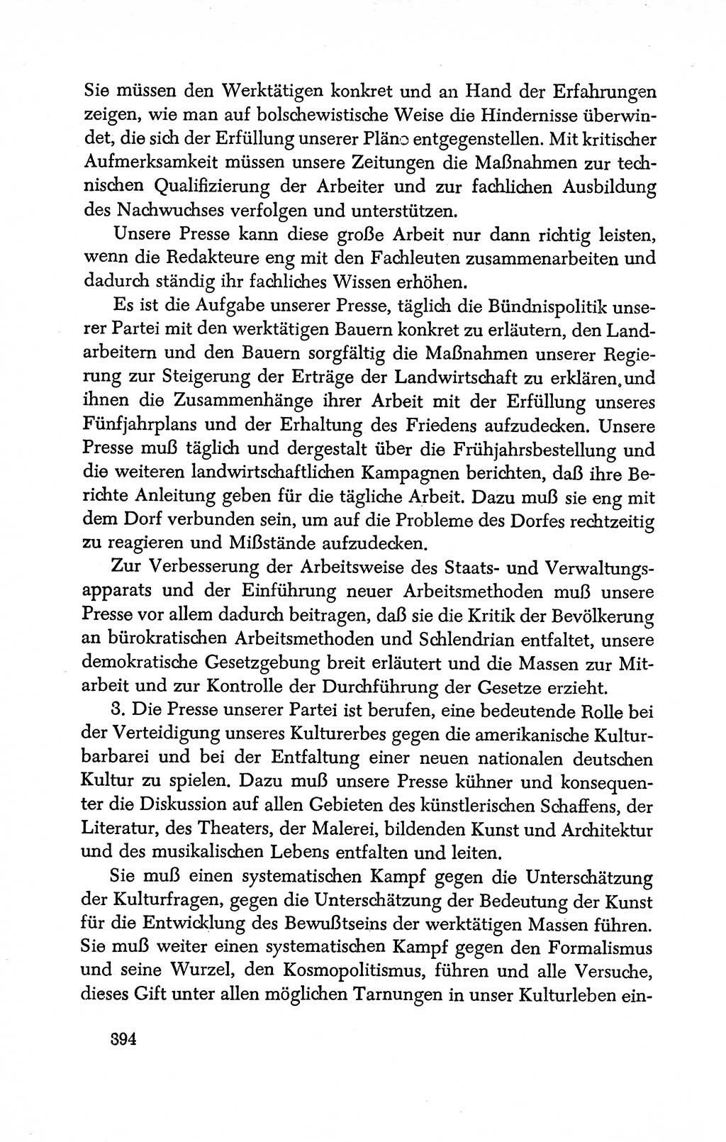 Dokumente der Sozialistischen Einheitspartei Deutschlands (SED) [Deutsche Demokratische Republik (DDR)] 1950-1952, Seite 394 (Dok. SED DDR 1950-1952, S. 394)