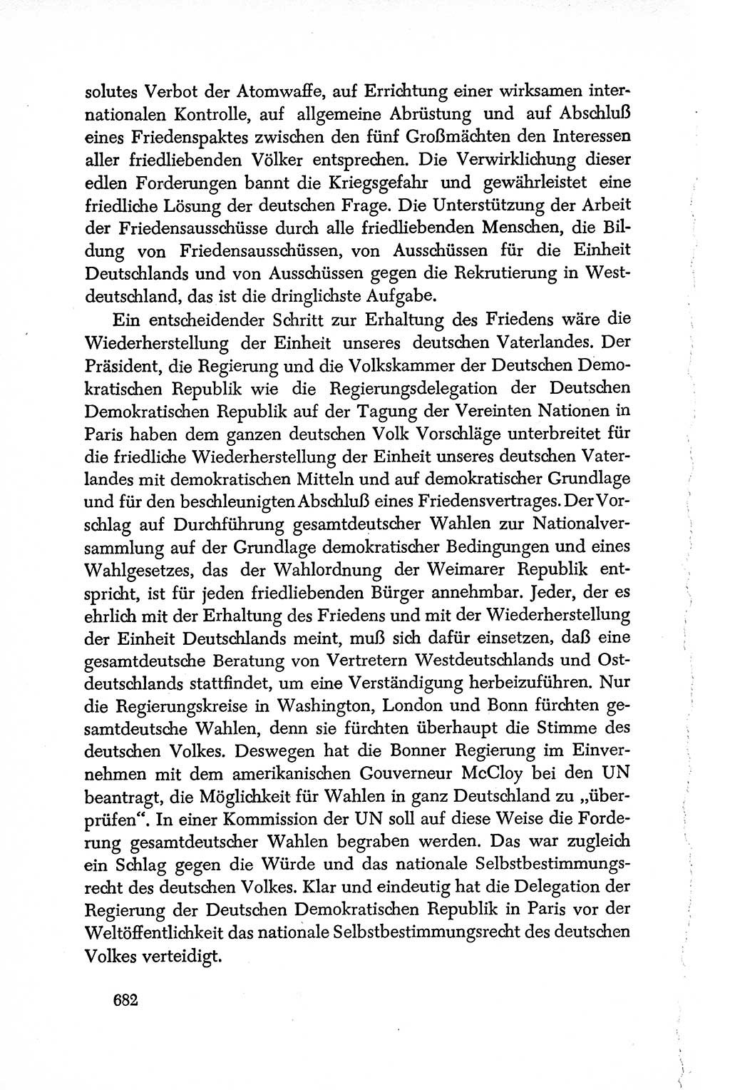 Dokumente der Sozialistischen Einheitspartei Deutschlands (SED) [Deutsche Demokratische Republik (DDR)] 1950-1952, Seite 682 (Dok. SED DDR 1950-1952, S. 682)