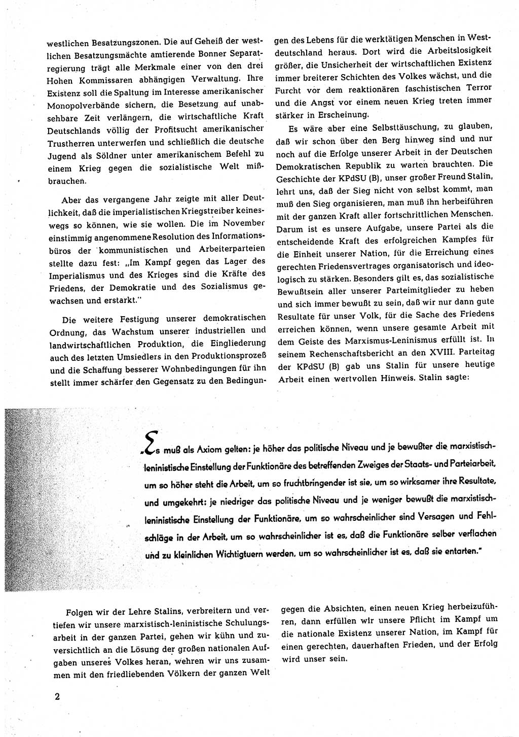 Neuer Weg (NW), Halbmonatsschrift für aktuelle Fragen der Arbeiterbewegung [Zentralkomitee (ZK) Sozialistische Einheitspartei Deutschlands (SED)], 5. Jahrgang [Deutsche Demokratische Republik (DDR)] 1950, Heft 1/2 (NW ZK SED DDR 1950, H. 1/2)