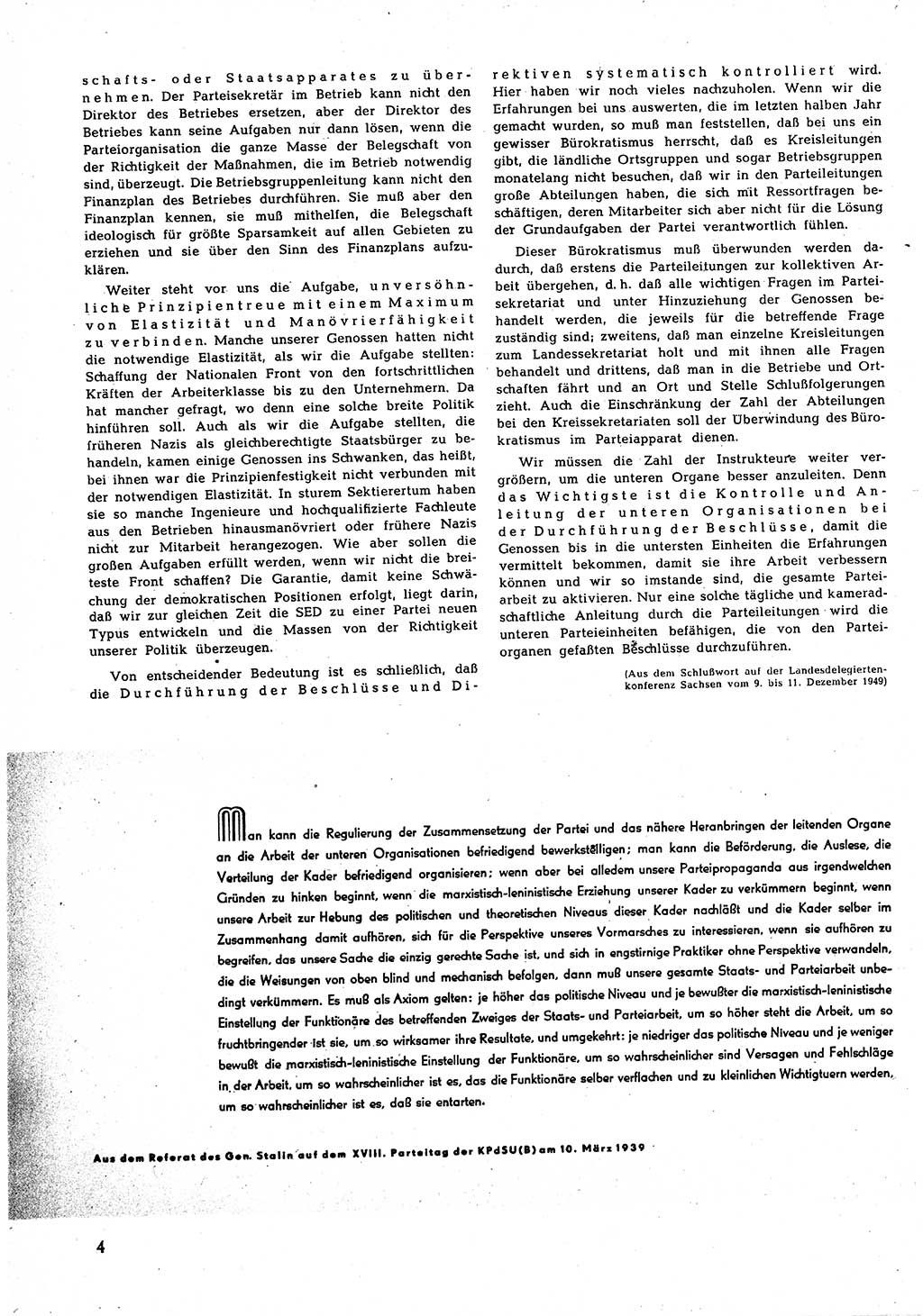 Neuer Weg (NW), Halbmonatsschrift für aktuelle Fragen der Arbeiterbewegung [Zentralkomitee (ZK) Sozialistische Einheitspartei Deutschlands (SED)], 5. Jahrgang [Deutsche Demokratische Republik (DDR)] 1950, Heft 1/4 (NW ZK SED DDR 1950, H. 1/4)