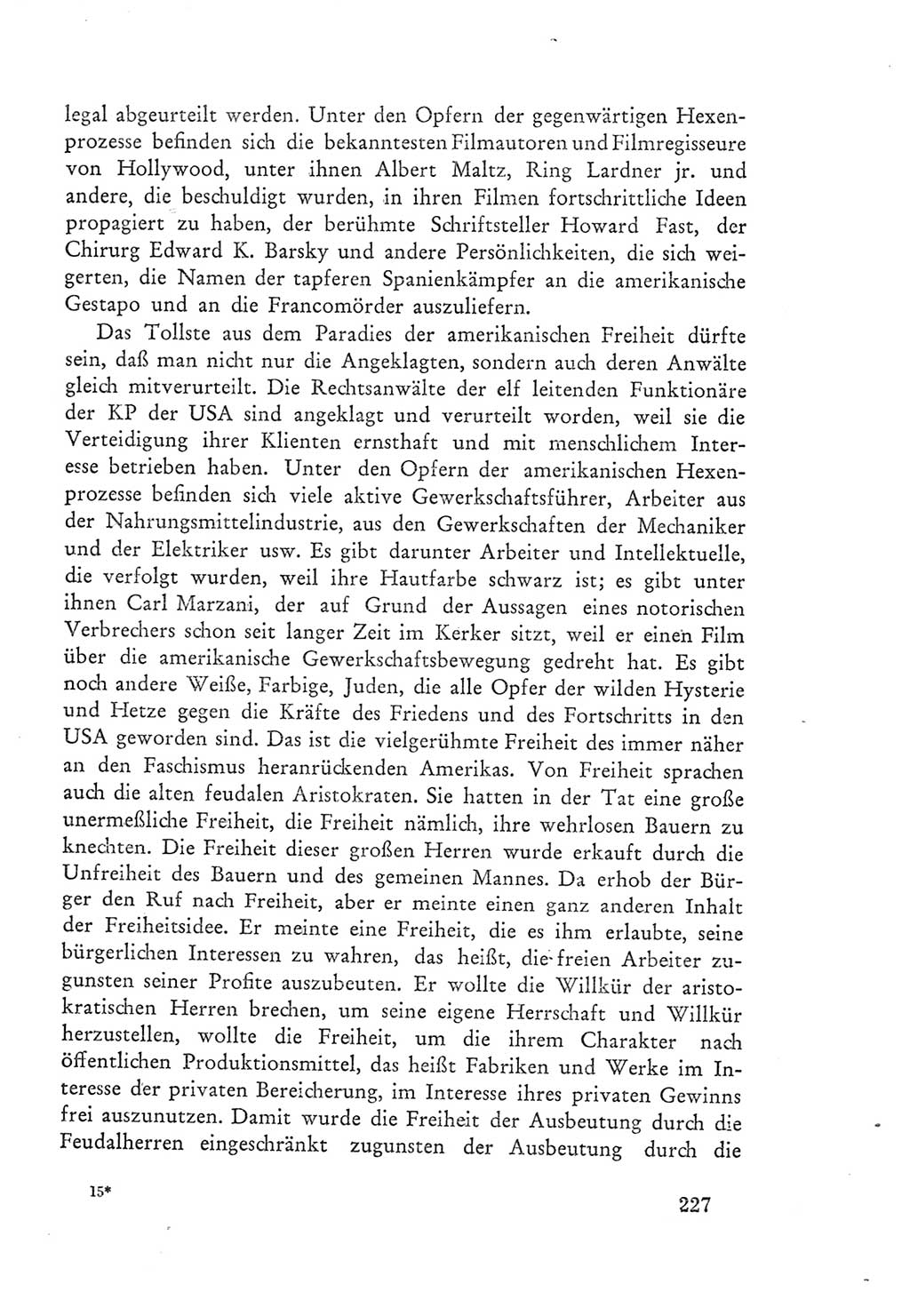 Protokoll der Verhandlungen des Ⅲ. Parteitages der Sozialistischen Einheitspartei Deutschlands (SED) [Deutsche Demokratische Republik (DDR)] 1950, Band 1, Seite 227 (Prot. Verh. Ⅲ. PT SED DDR 1950, Bd. 1, S. 227)