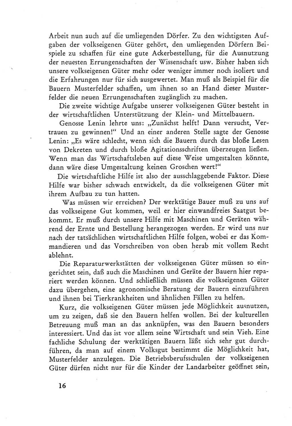 Protokoll der Verhandlungen des Ⅲ. Parteitages der Sozialistischen Einheitspartei Deutschlands (SED) [Deutsche Demokratische Republik (DDR)] 1950, Band 2, Seite 16 (Prot. Verh. Ⅲ. PT SED DDR 1950, Bd. 2, S. 16)