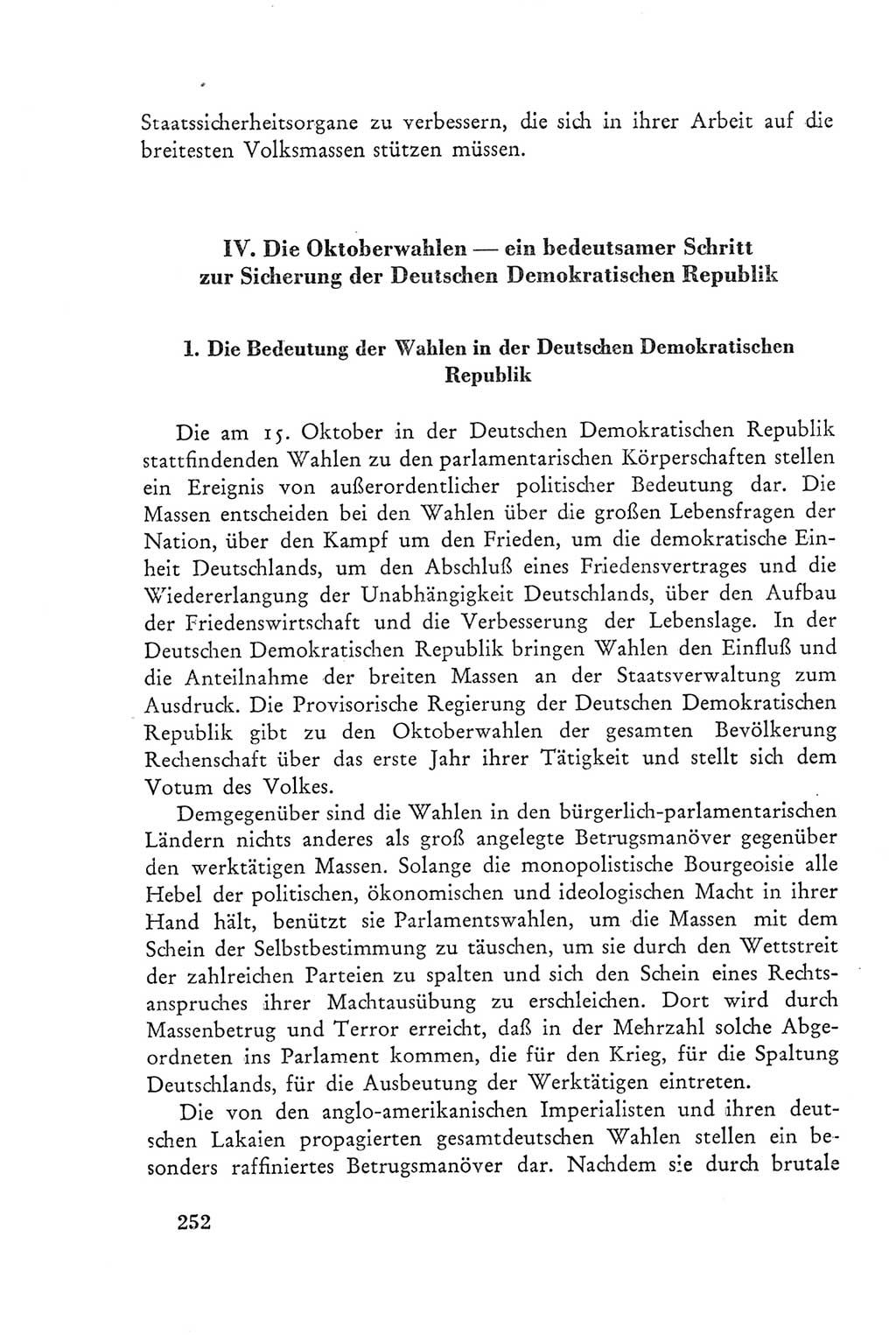 Protokoll der Verhandlungen des Ⅲ. Parteitages der Sozialistischen Einheitspartei Deutschlands (SED) [Deutsche Demokratische Republik (DDR)] 1950, Band 2, Seite 252 (Prot. Verh. Ⅲ. PT SED DDR 1950, Bd. 2, S. 252)