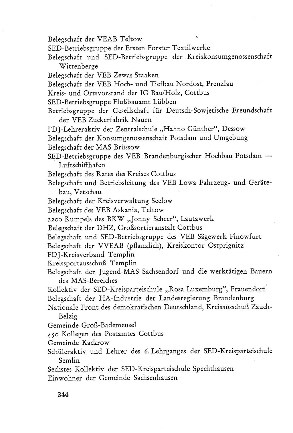 Protokoll der Verhandlungen des Ⅲ. Parteitages der Sozialistischen Einheitspartei Deutschlands (SED) [Deutsche Demokratische Republik (DDR)] 1950, Band 2, Seite 344 (Prot. Verh. Ⅲ. PT SED DDR 1950, Bd. 2, S. 344)