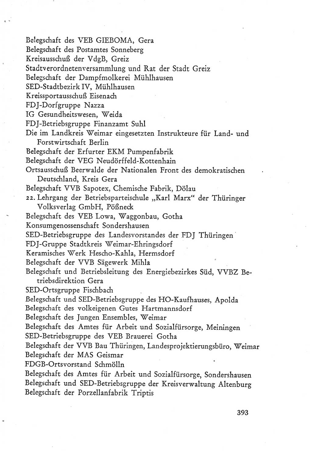 Protokoll der Verhandlungen des Ⅲ. Parteitages der Sozialistischen Einheitspartei Deutschlands (SED) [Deutsche Demokratische Republik (DDR)] 1950, Band 2, Seite 393 (Prot. Verh. Ⅲ. PT SED DDR 1950, Bd. 2, S. 393)