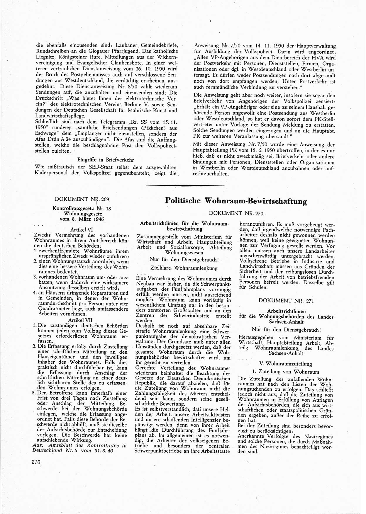 Unrecht als System, Dokumente über planmäßige Rechtsverletzungen im sowjetischen Besatzungsgebiet, zusammengestellt vom Untersuchungsausschuß Freiheitlicher Juristen (UFJ), Teil (Ⅰ) 1950-1952, herausgegeben vom Bundesministerium für gesamtdeutsche Fragen, Bonn 1952, Seite 210 (Unr. Syst. 1950-1952, S. 210)