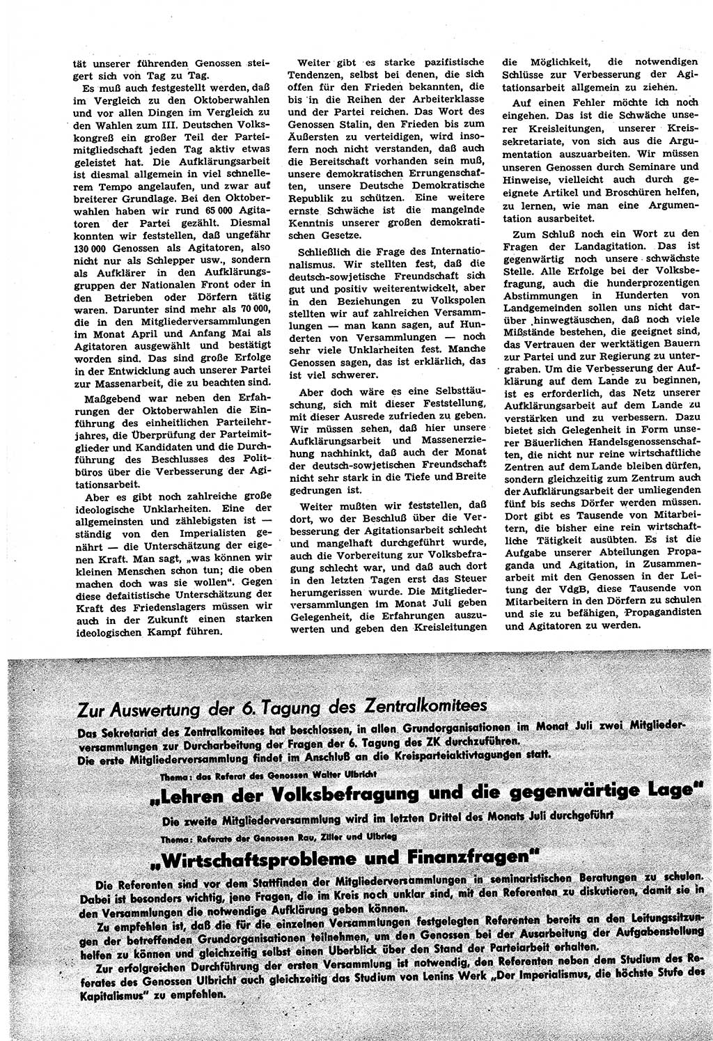 Neuer Weg (NW), Halbmonatsschrift für aktuelle Fragen der Arbeiterbewegung [Zentralkomitee (ZK) Sozialistische Einheitspartei Deutschlands (SED)], 6. Jahrgang [Deutsche Demokratische Republik (DDR)] 1951, Heft 12/8 (NW ZK SED DDR 1951, H. 12/8)