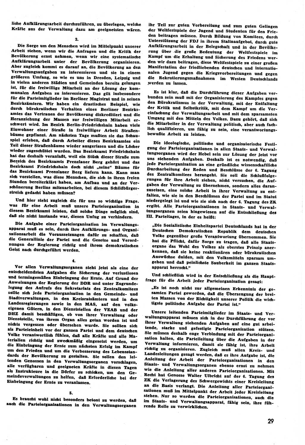 Neuer Weg (NW), Halbmonatsschrift für aktuelle Fragen der Arbeiterbewegung [Zentralkomitee (ZK) Sozialistische Einheitspartei Deutschlands (SED)], 6. Jahrgang [Deutsche Demokratische Republik (DDR)] 1951, Heft 13/29 (NW ZK SED DDR 1951, H. 13/29)