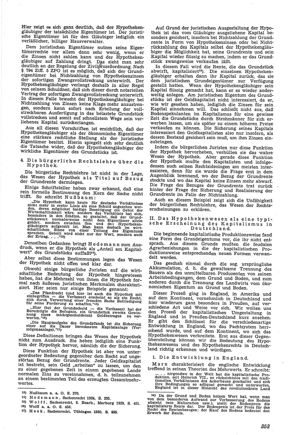 Neue Justiz (NJ), Zeitschrift für Recht und Rechtswissenschaft [Deutsche Demokratische Republik (DDR)], 5. Jahrgang 1951, Seite 353 (NJ DDR 1951, S. 353)