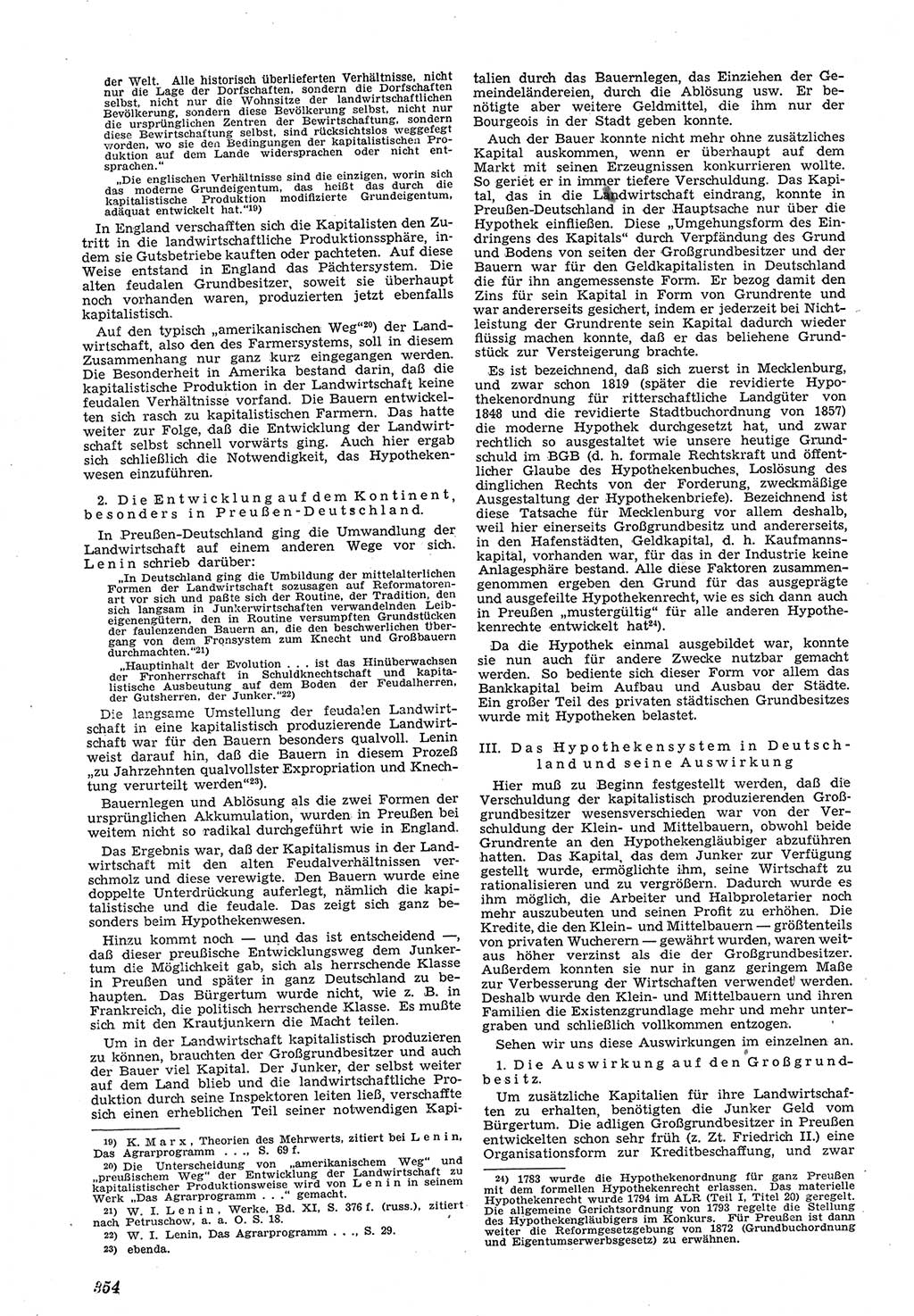 Neue Justiz (NJ), Zeitschrift für Recht und Rechtswissenschaft [Deutsche Demokratische Republik (DDR)], 5. Jahrgang 1951, Seite 354 (NJ DDR 1951, S. 354)